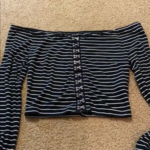 wild fable off the shoulder too with clips